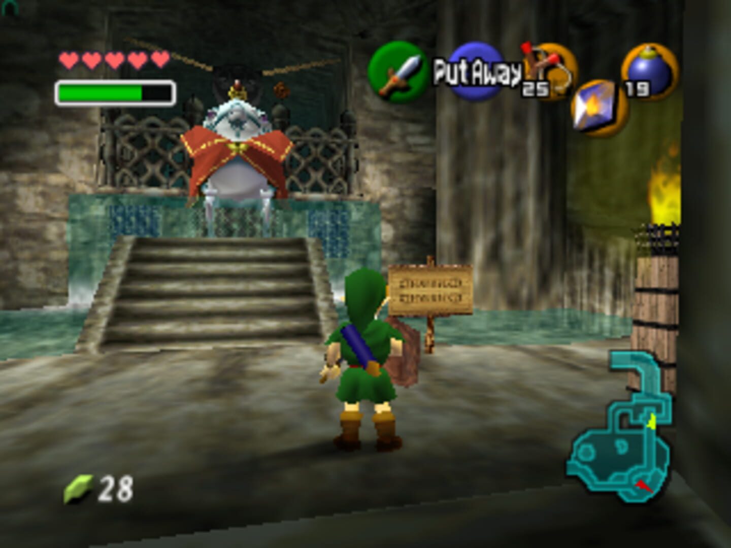 Captura de pantalla - The Legend of Zelda: Ocarina of Time