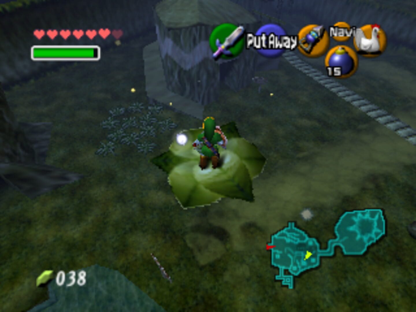 Captura de pantalla - The Legend of Zelda: Ocarina of Time