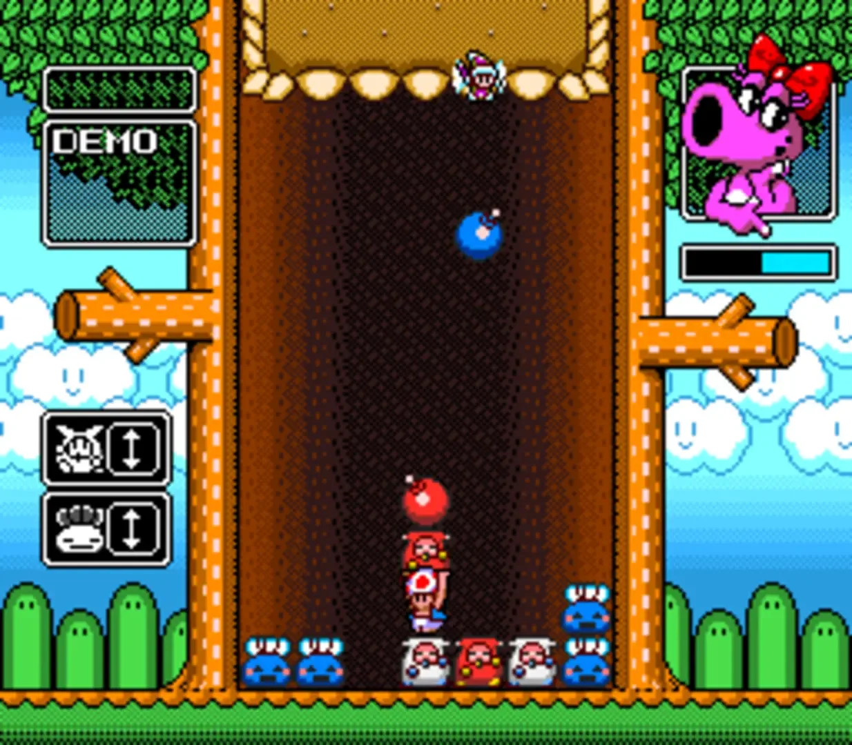 Captura de pantalla - Wario's Woods