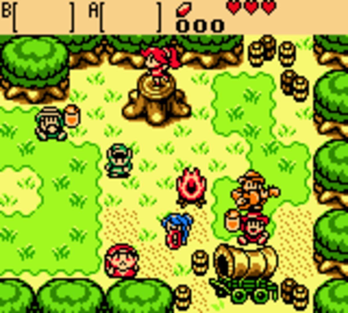 Captura de pantalla - The Legend of Zelda: Oracle of Seasons
