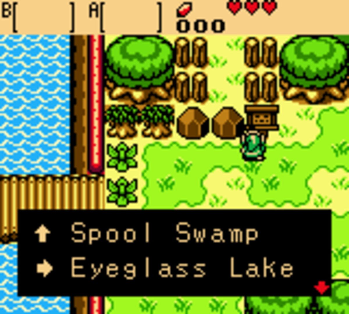 Captura de pantalla - The Legend of Zelda: Oracle of Seasons