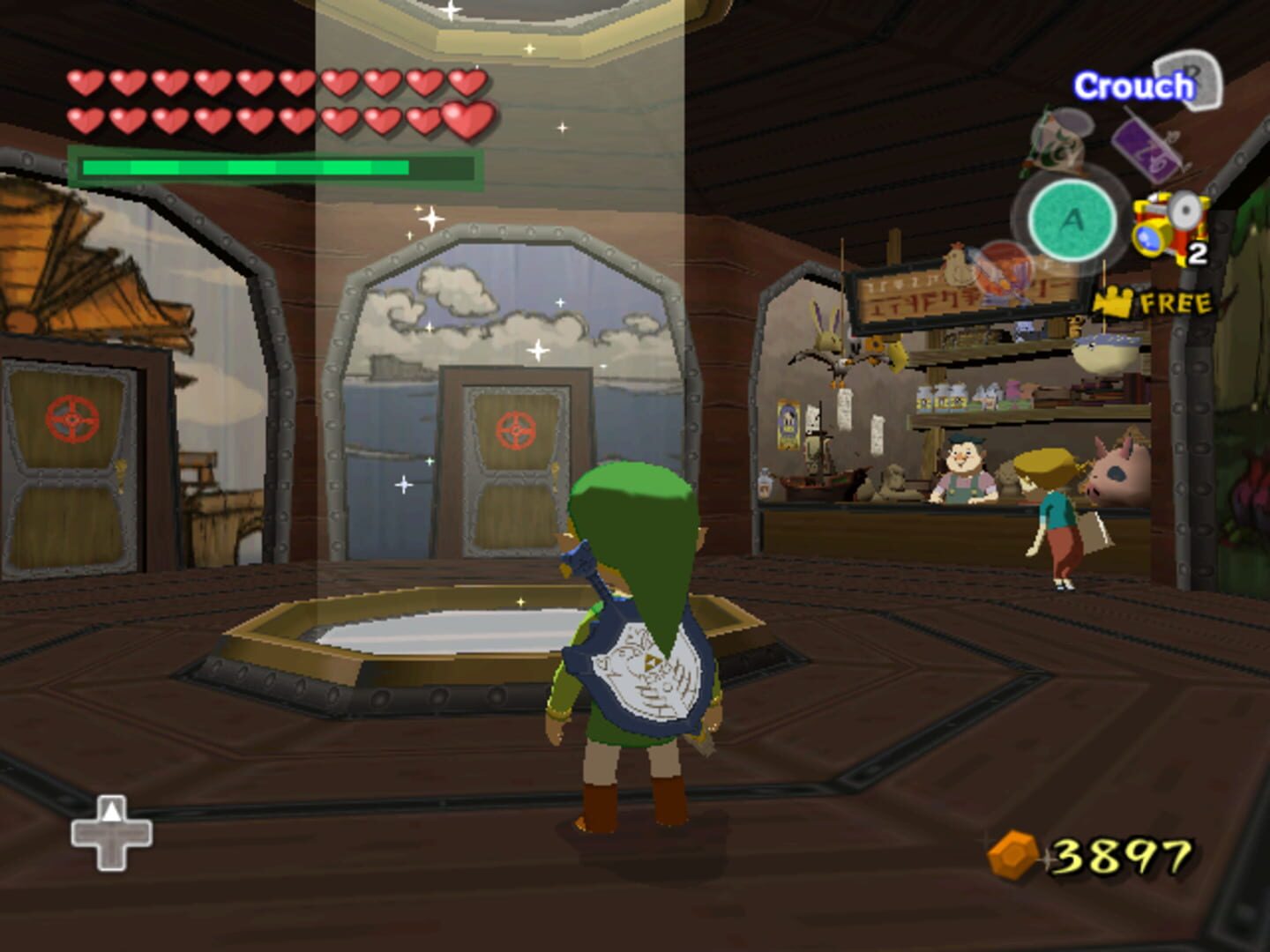 Captura de pantalla - The Legend of Zelda: The Wind Waker