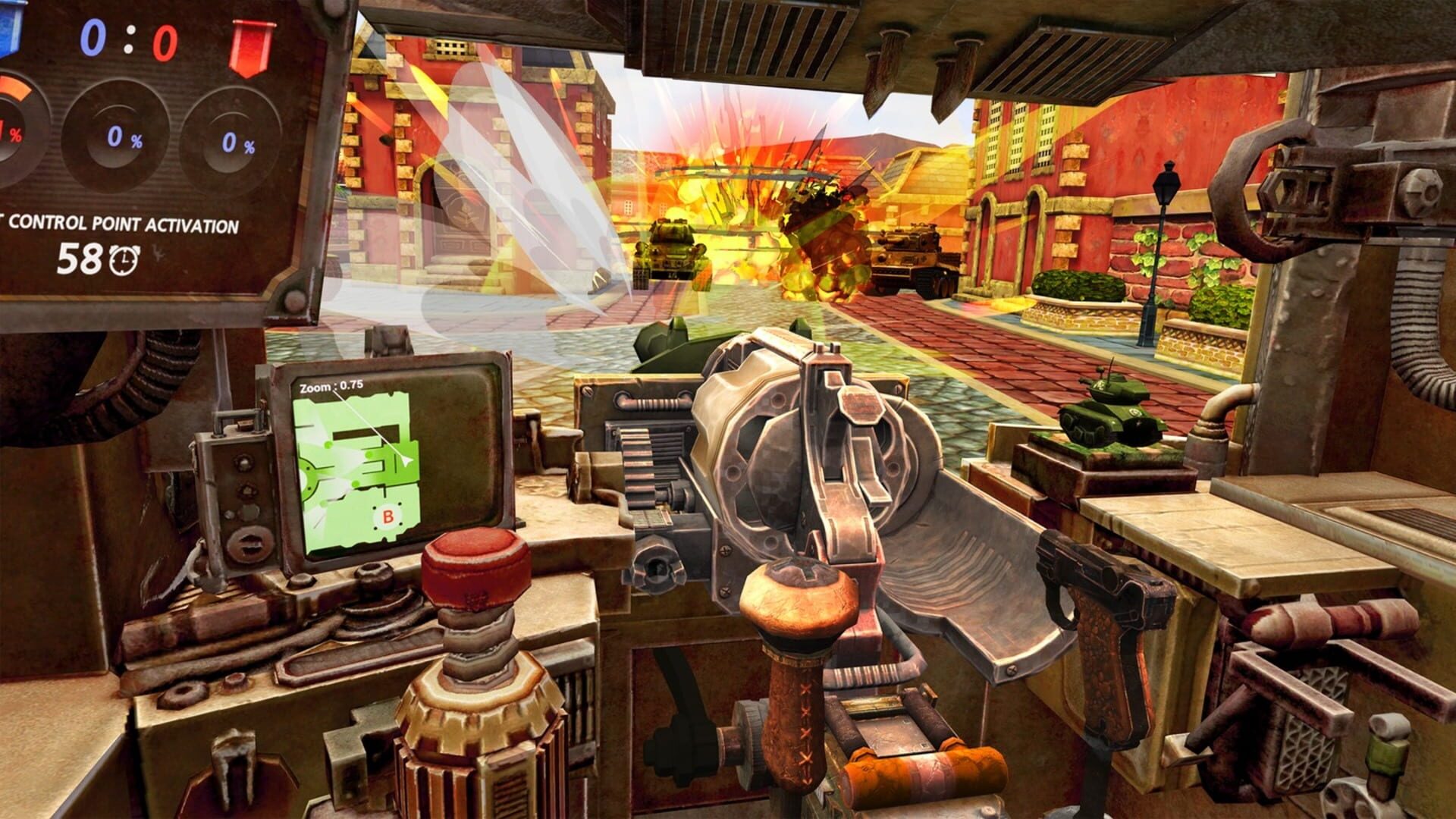 World War Toons: Tank Arena VR - Screenshot
