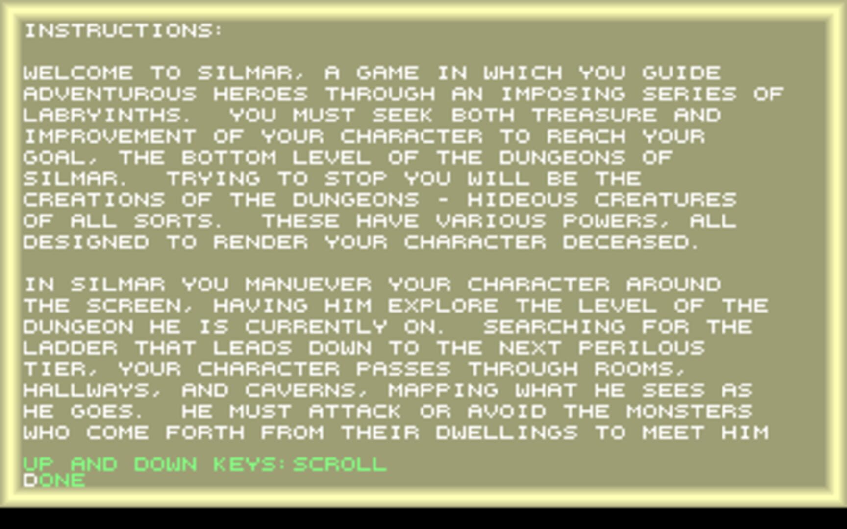 Silmar - Screenshot