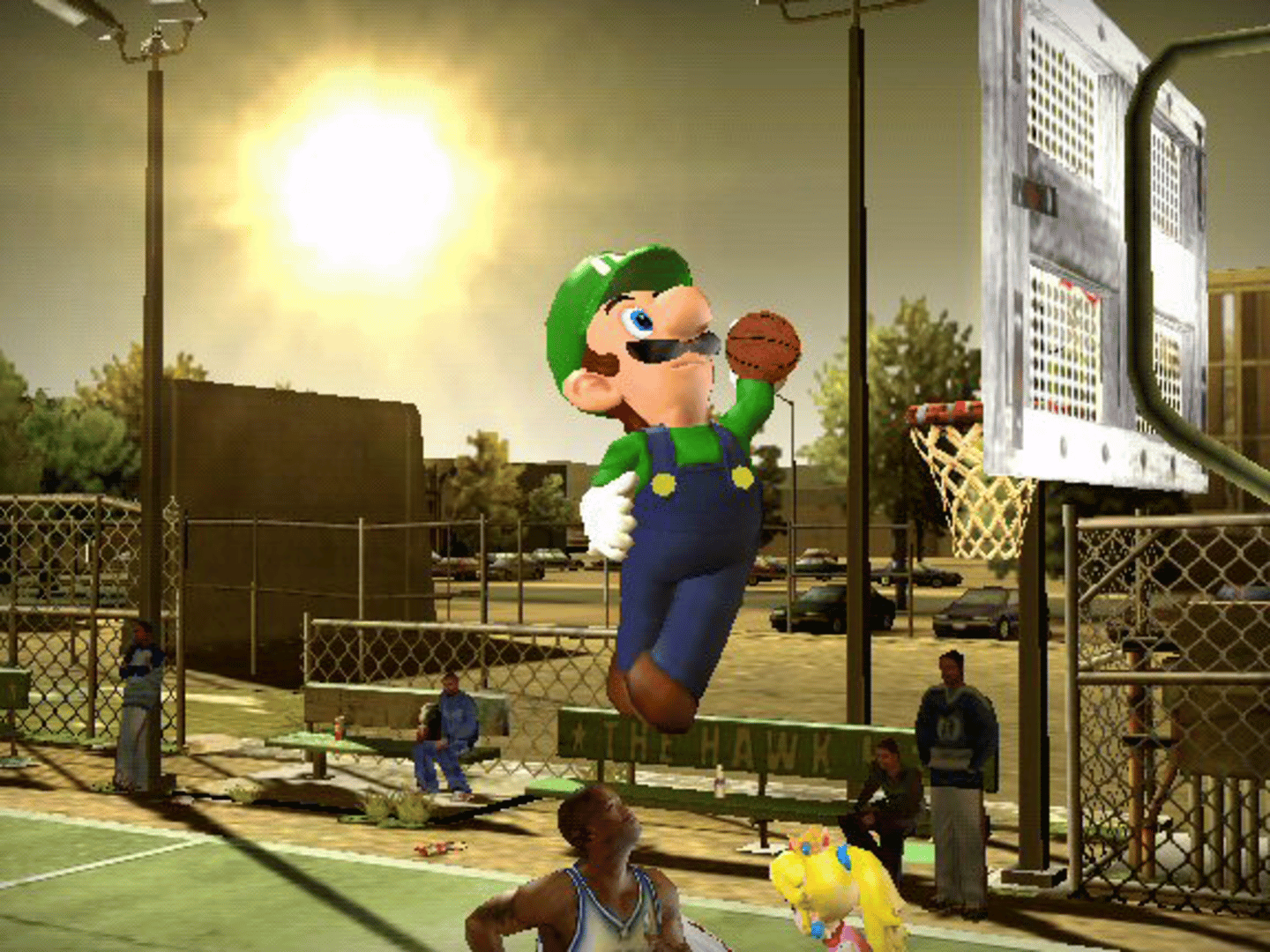 NBA Street V3 screenshot