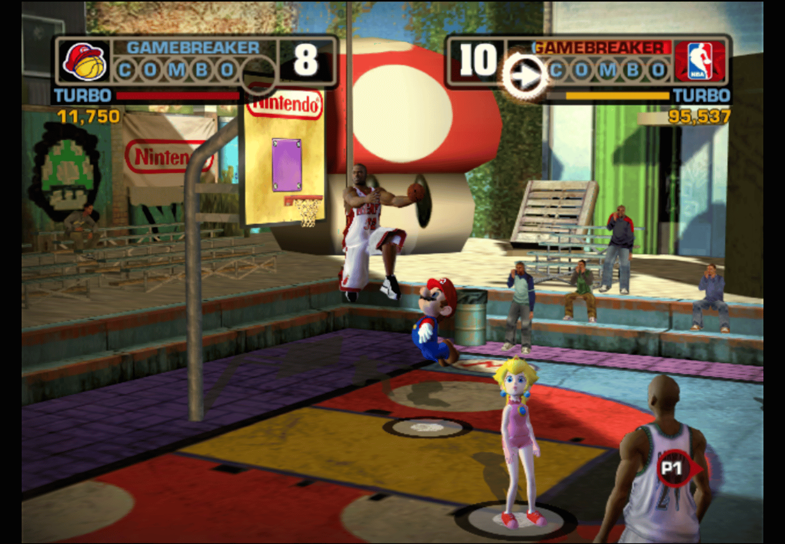 NBA Street V3 screenshot