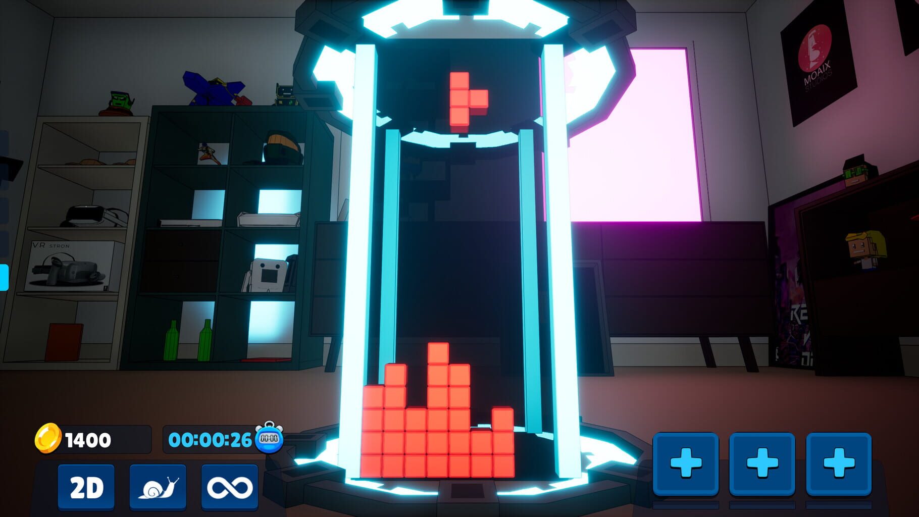 Captura de pantalla - Cubic Crush: Streamer Showdown