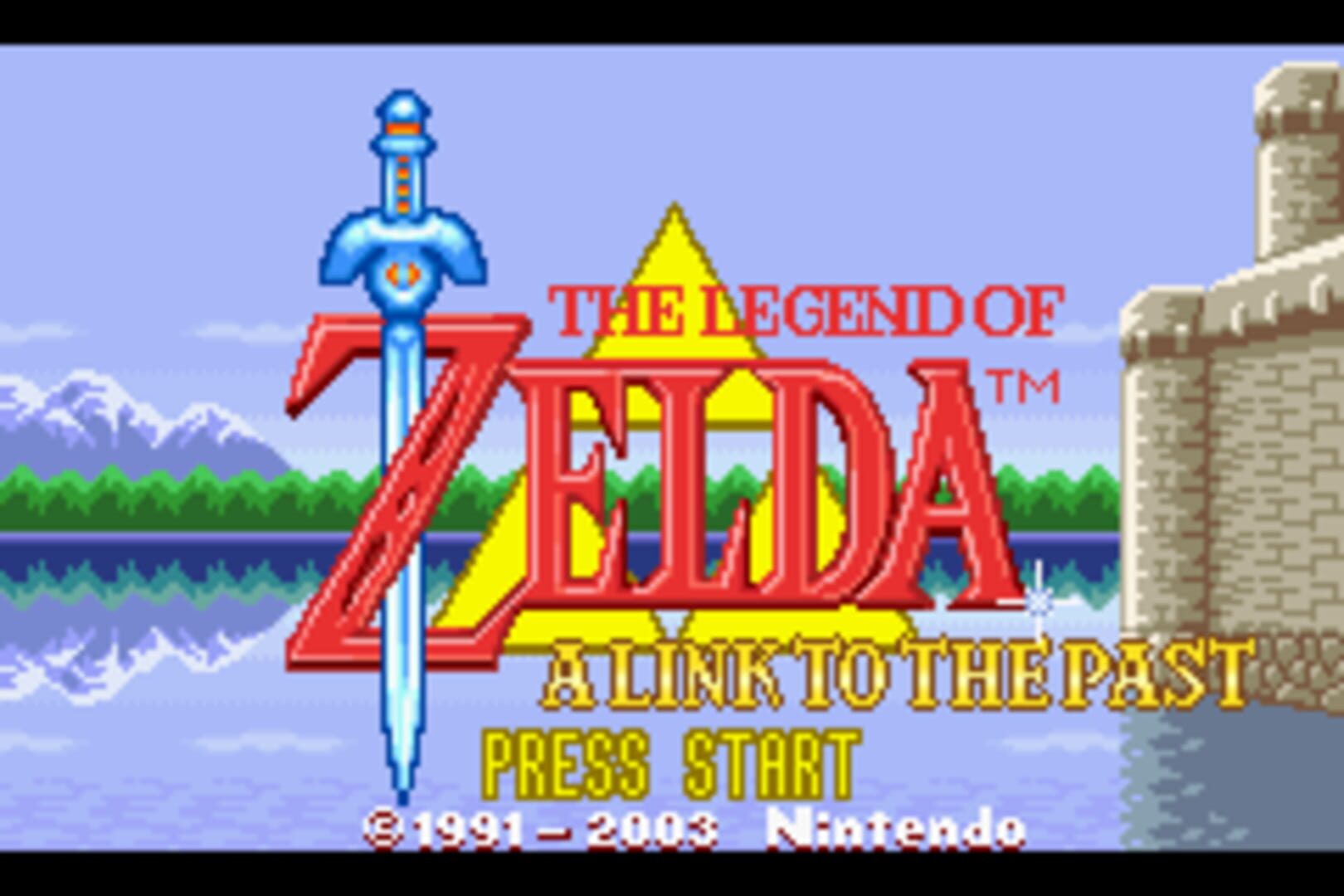 Captura de pantalla - The Legend of Zelda: A Link to the Past