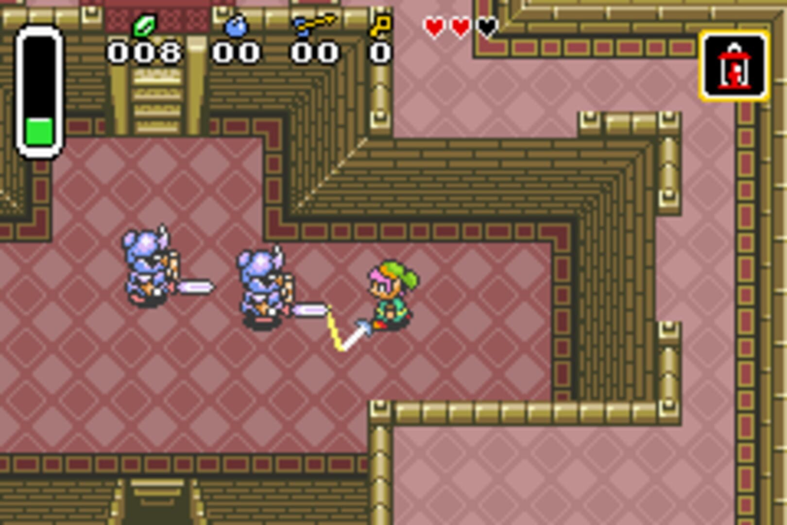 Captura de pantalla - The Legend of Zelda: A Link to the Past & Four Swords