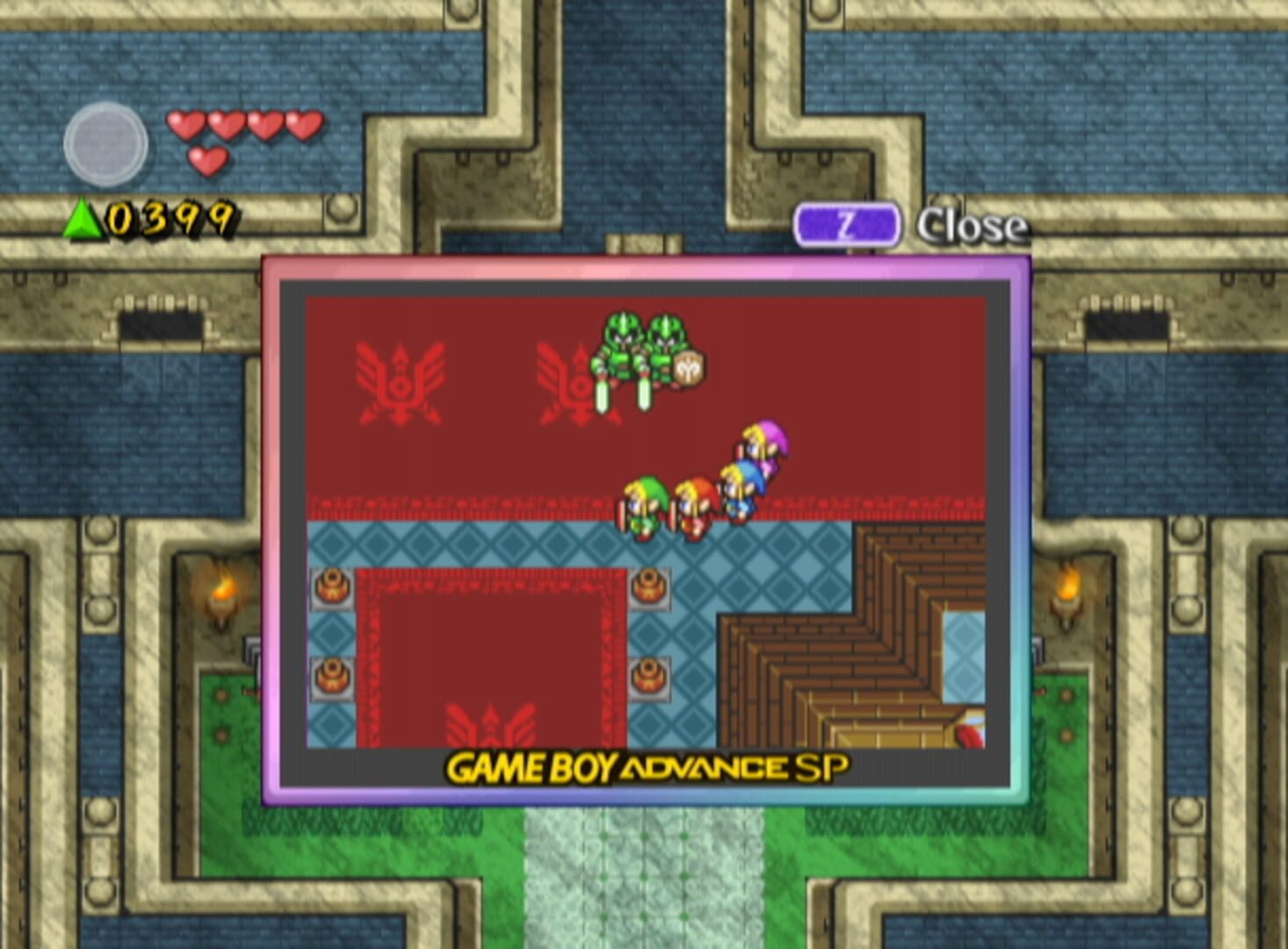 Captura de pantalla - The Legend of Zelda: Four Swords Adventures