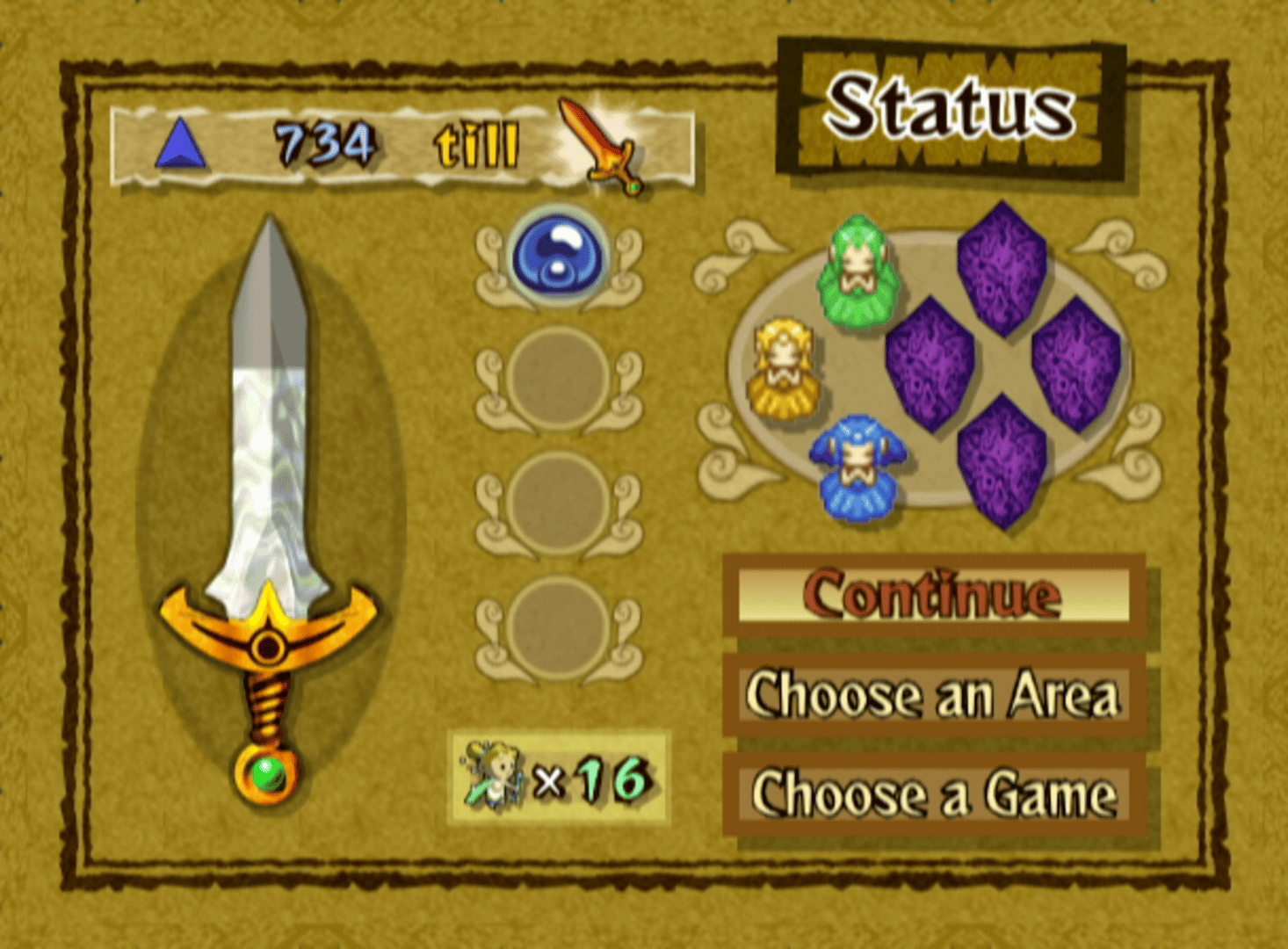 The Legend of Zelda: Four Swords Adventures screenshot