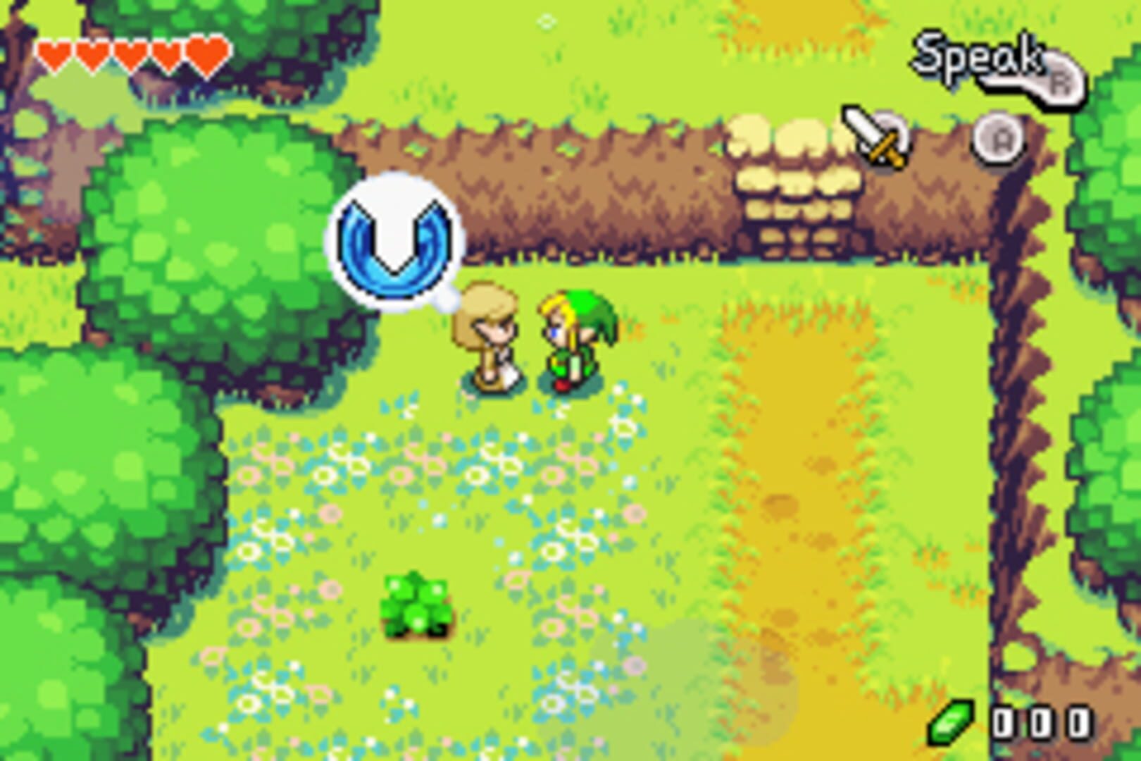 Captura de pantalla - The Legend of Zelda: The Minish Cap
