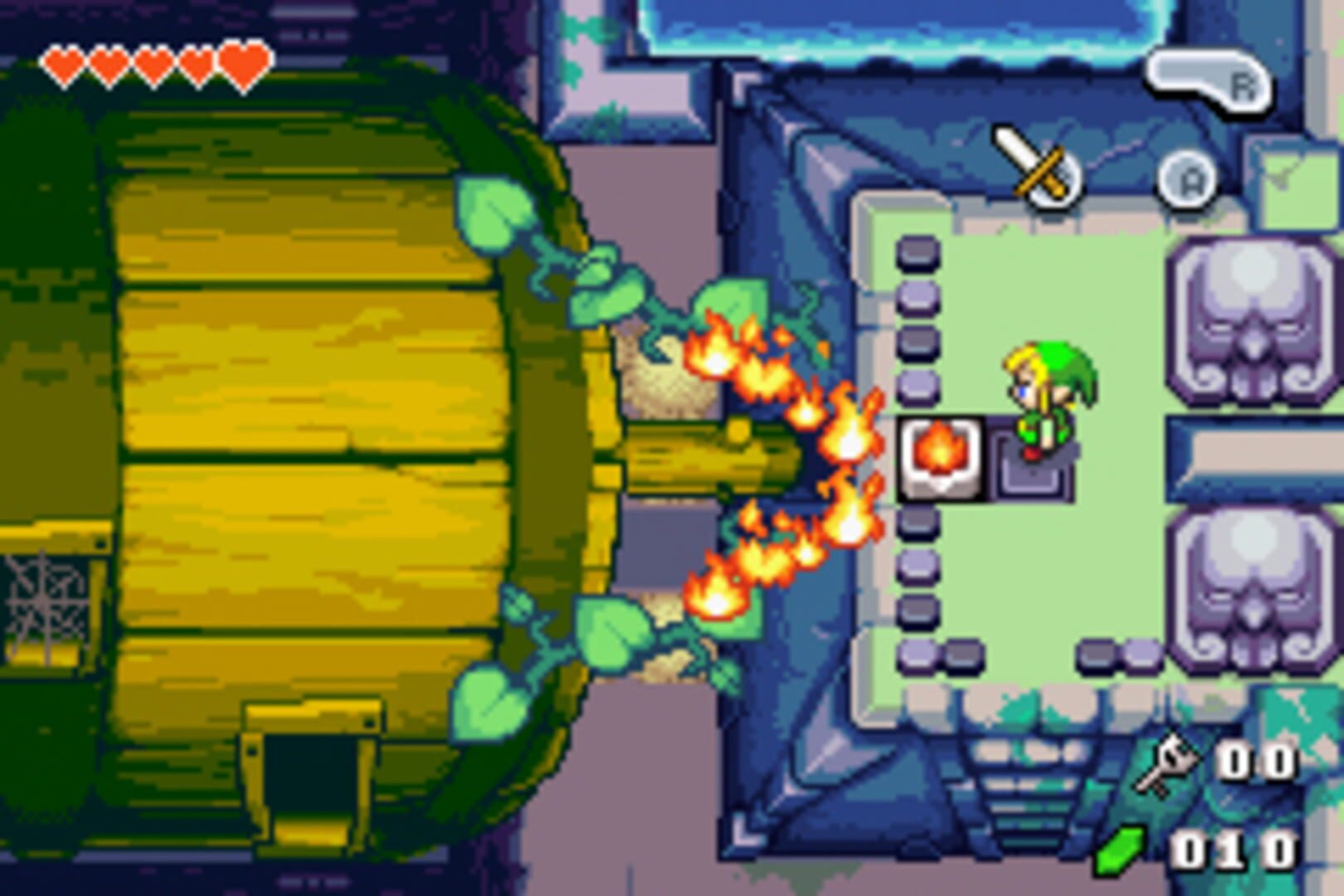Captura de pantalla - The Legend of Zelda: The Minish Cap