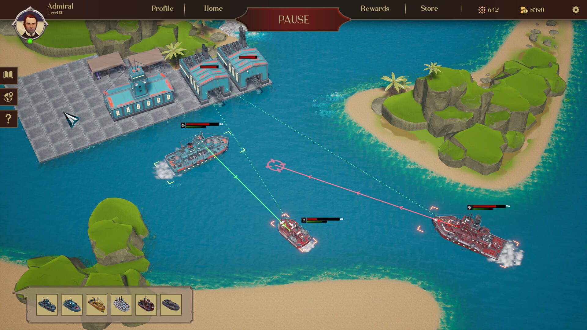 Warships Final Battle - Screenshot