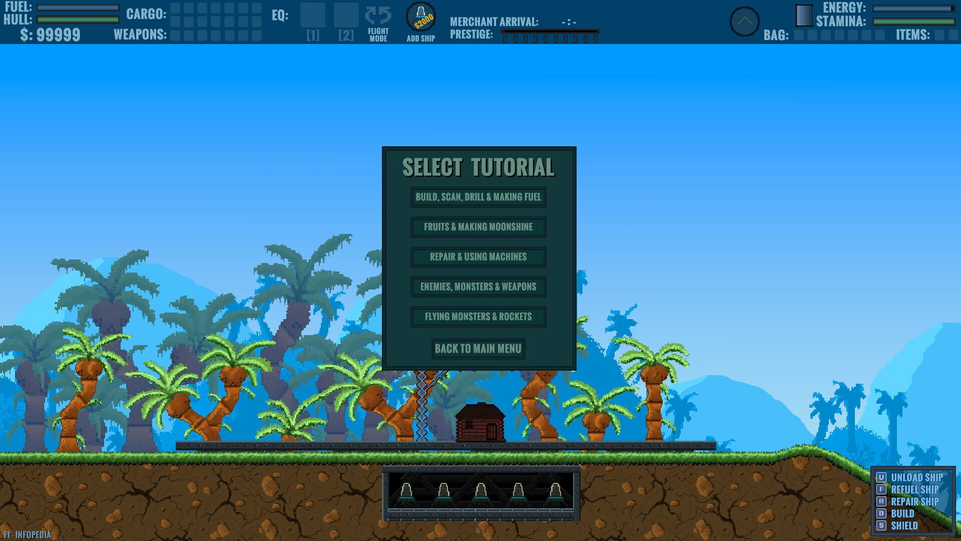 Space Moonshiner - Screenshot