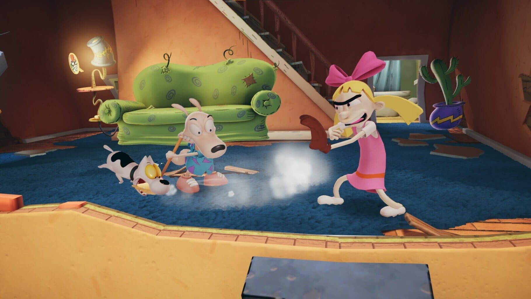 Captura de pantalla - Nickelodeon All-Star Brawl: Rocko Brawler Pack