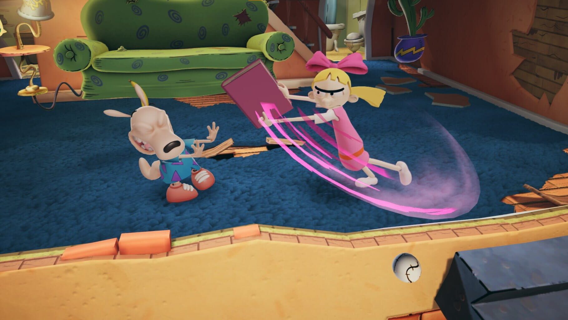 Captura de pantalla - Nickelodeon All-Star Brawl: Rocko Brawler Pack