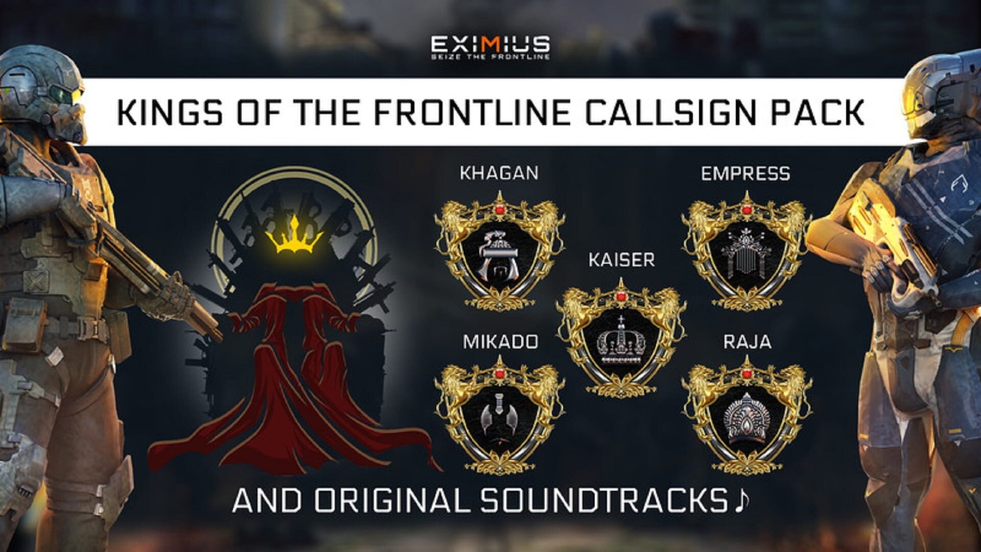 Eximius: Seize the Frontline - Exclusive Callsign Pack: Kings of Frontline - Screenshot
