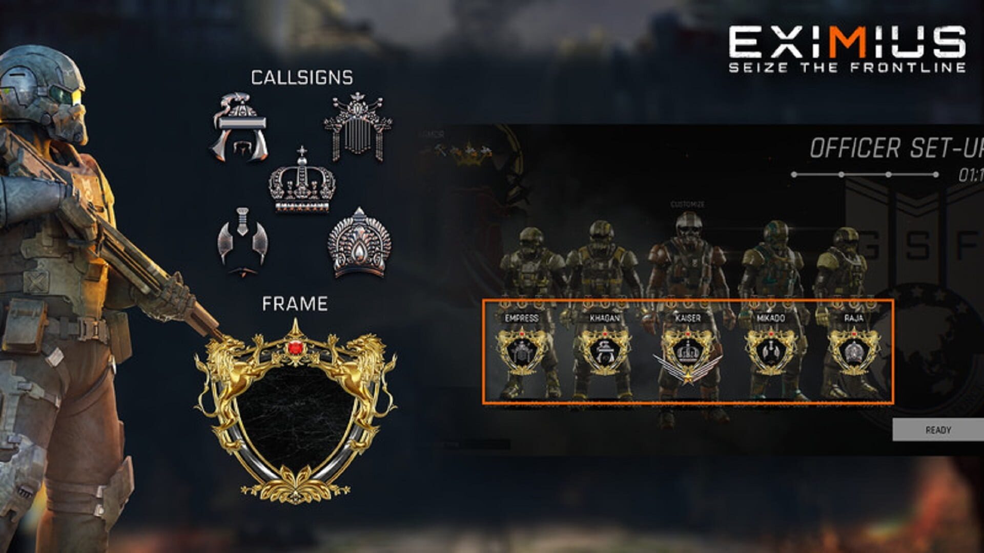 Eximius: Seize the Frontline - Exclusive Callsign Pack: Kings of Frontline - Screenshot