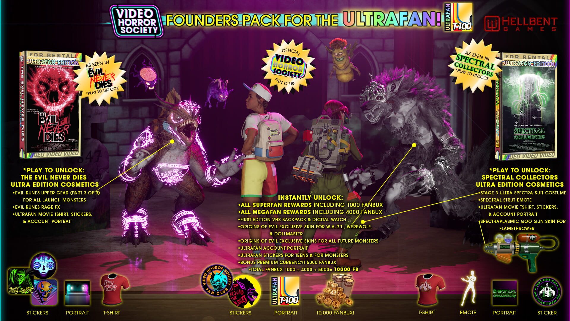 Video Horror Society: Ultrafan Founder's Pack - Screenshot