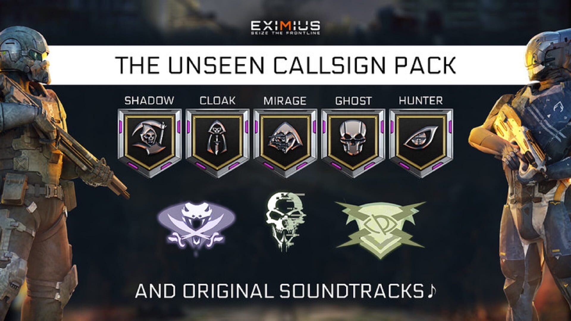 Eximius: Seize the Frontline - Exclusive Callsign Pack: The Unseen - Screenshot