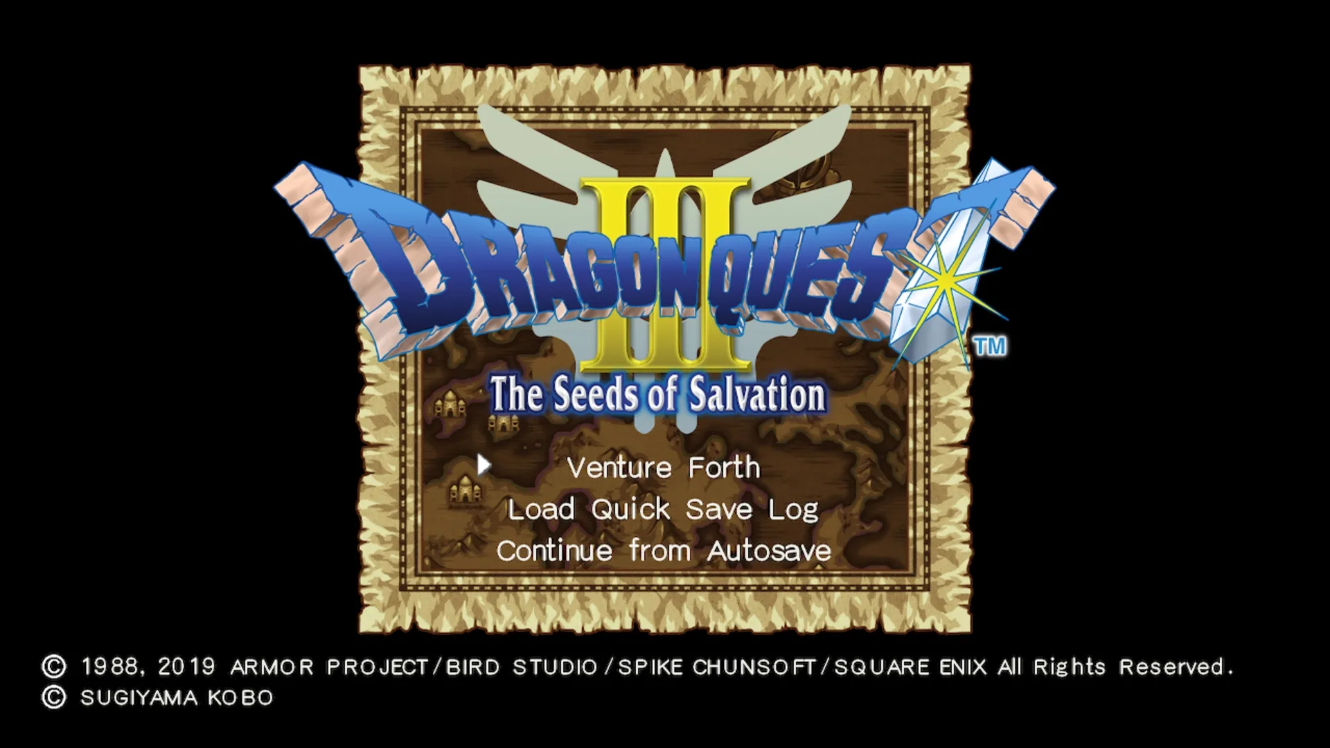Captura de pantalla - Dragon Quest III: The Seeds of Salvation