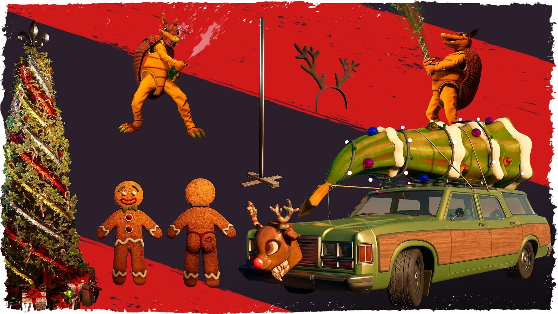 Saints Row: Merry Saintsmas Cosmetic Pack - Screenshot