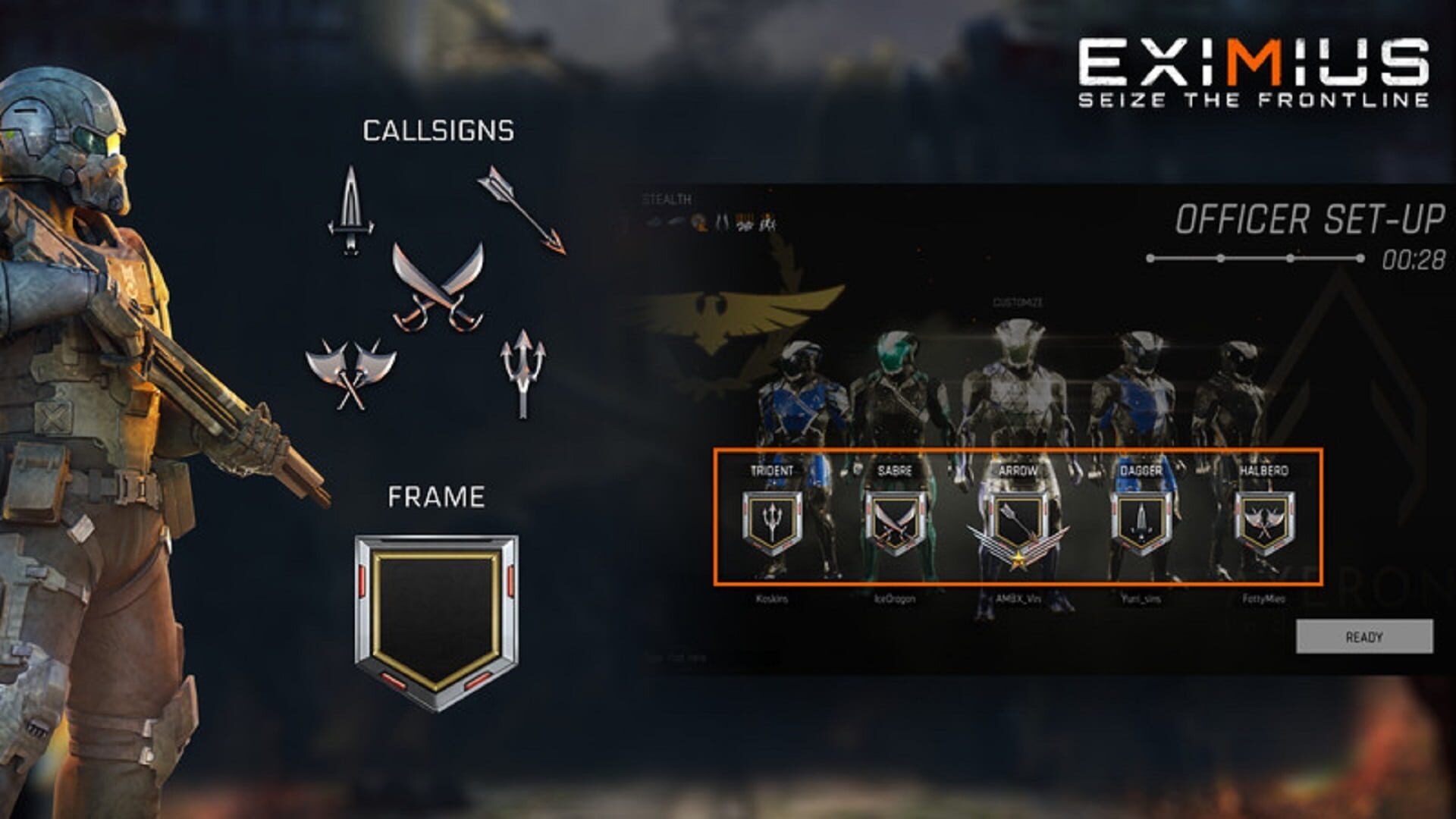 Eximius: Seize the Frontline - Exclusive Callsign Pack: Weapons of War - Screenshot