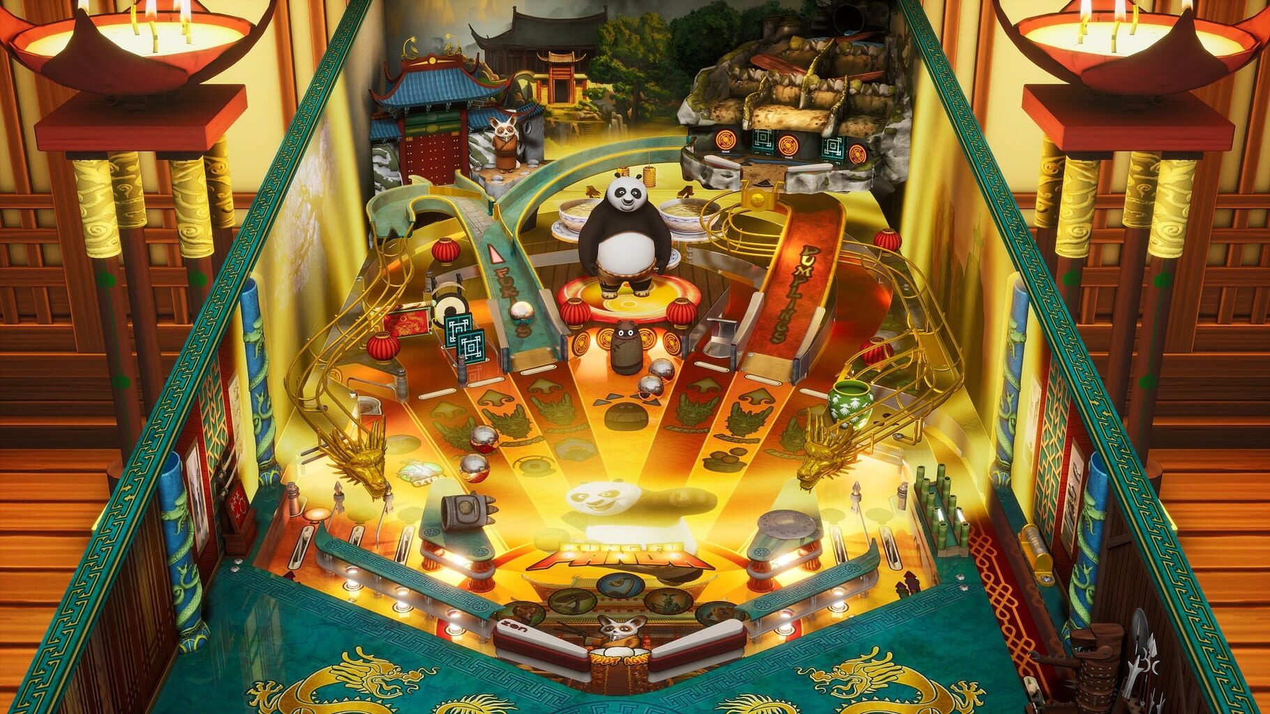 Captura de pantalla - Pinball FX: DreamWorks Pinball