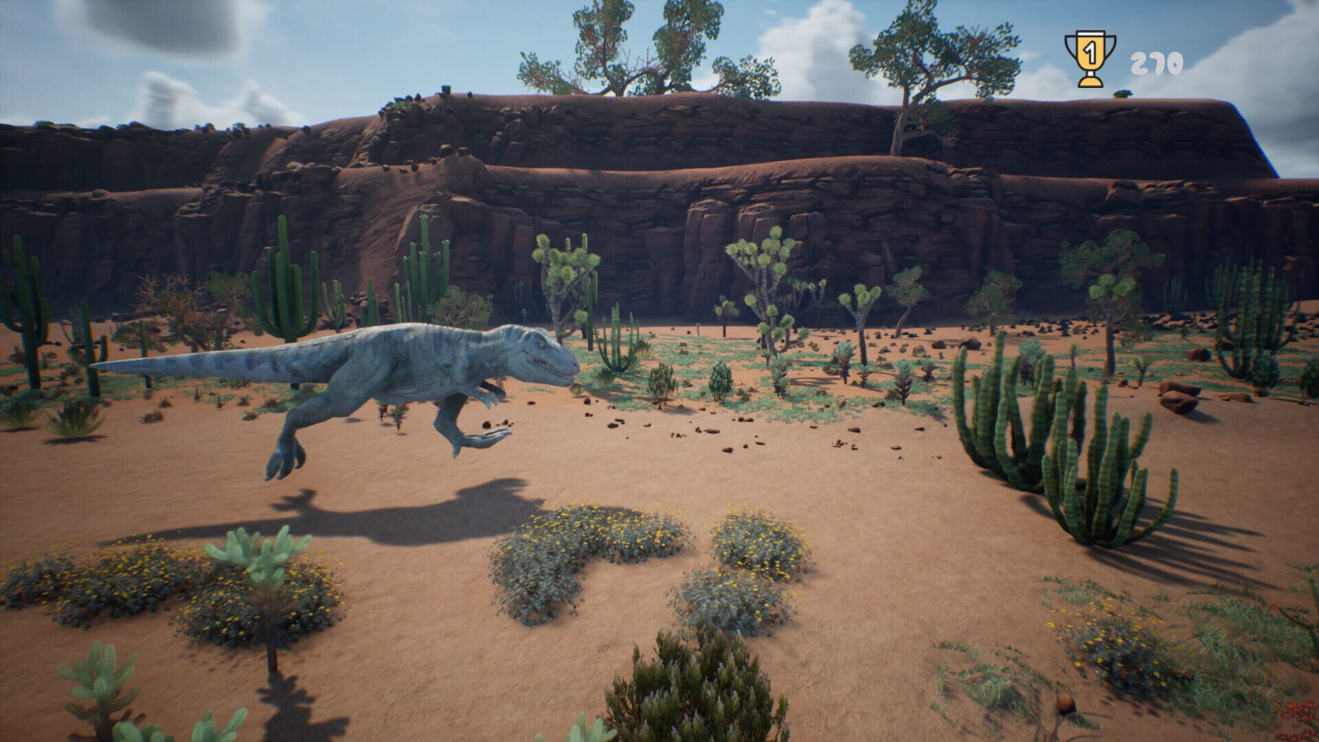 T-Rex Dinosaur Game - Screenshot