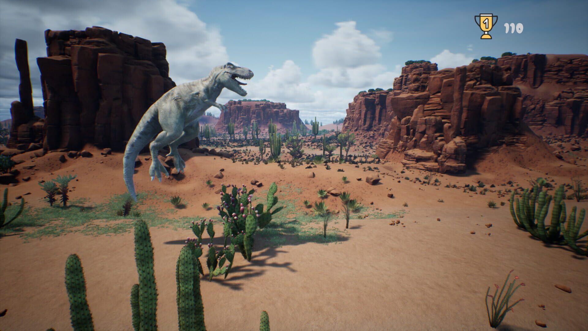 T-Rex Dinosaur Game - Screenshot