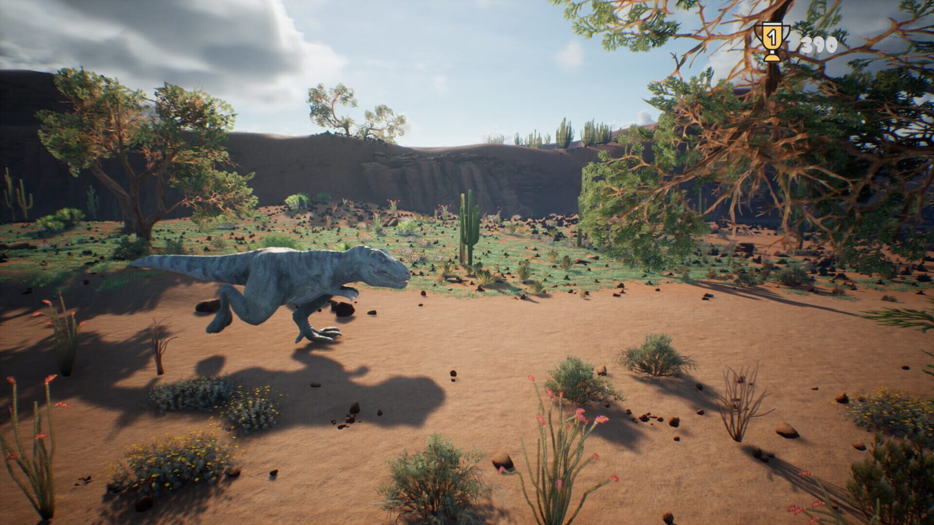 T-Rex Dinosaur Game - Screenshot
