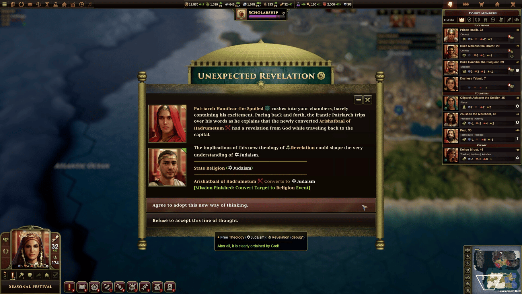 Old World: The Sacred and The Profane screenshot