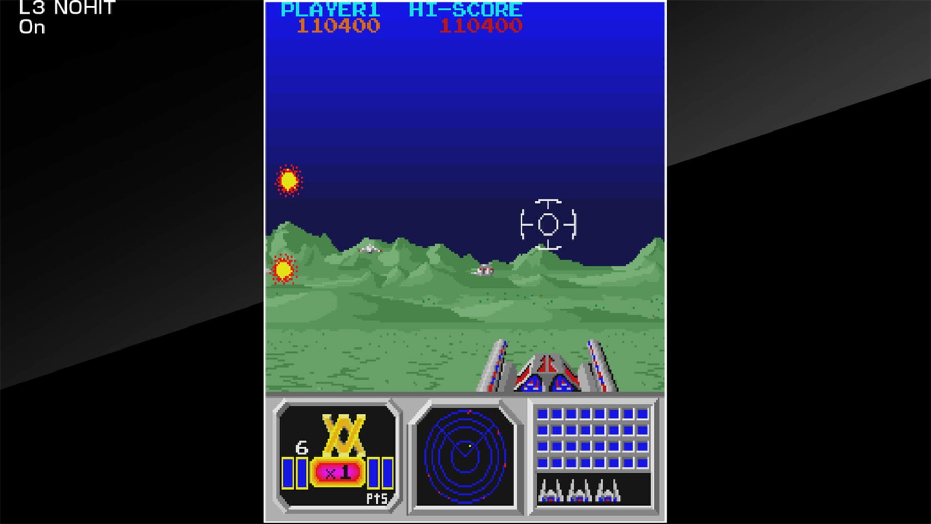 Arcade Archives: Senjyo screenshot