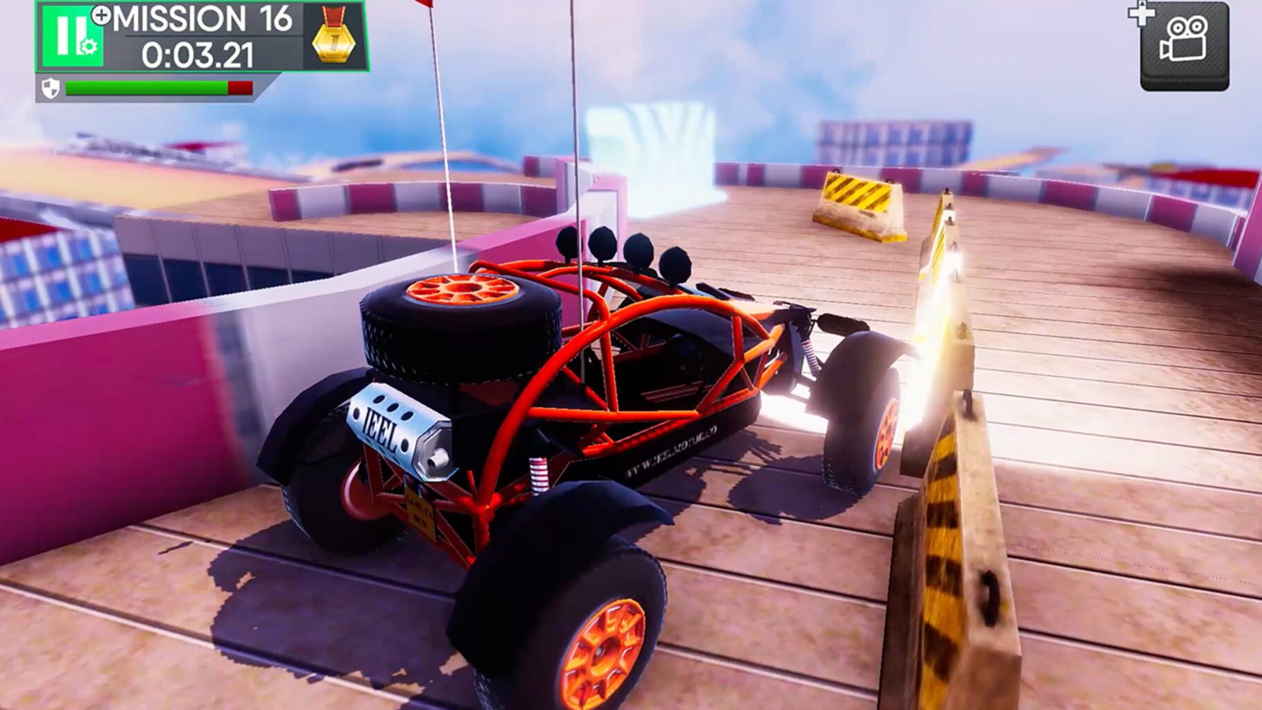 Roof Jump Stunt Driver screenshot