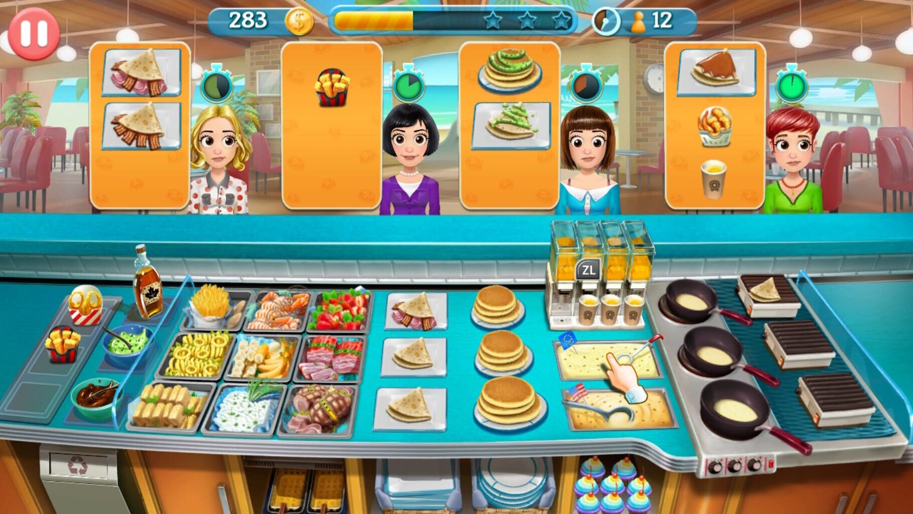 Pancake Bar Tycoon: Premium Edition screenshot