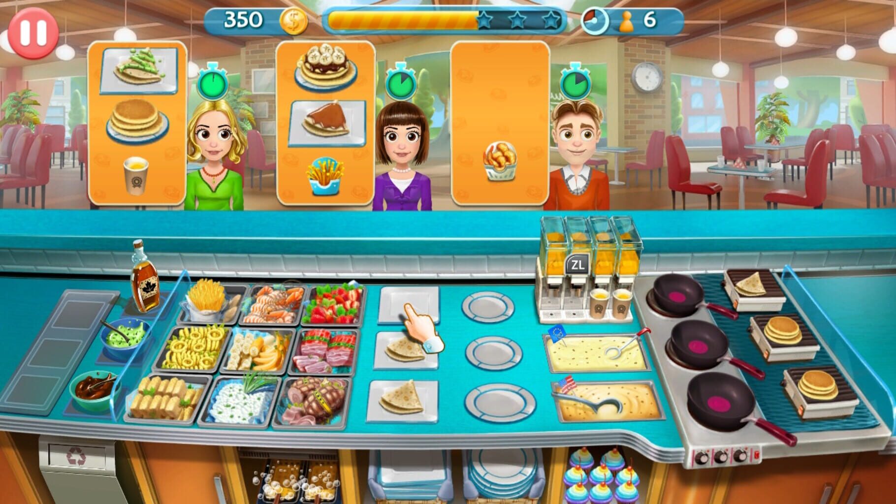 Pancake Bar Tycoon: Premium Edition screenshot