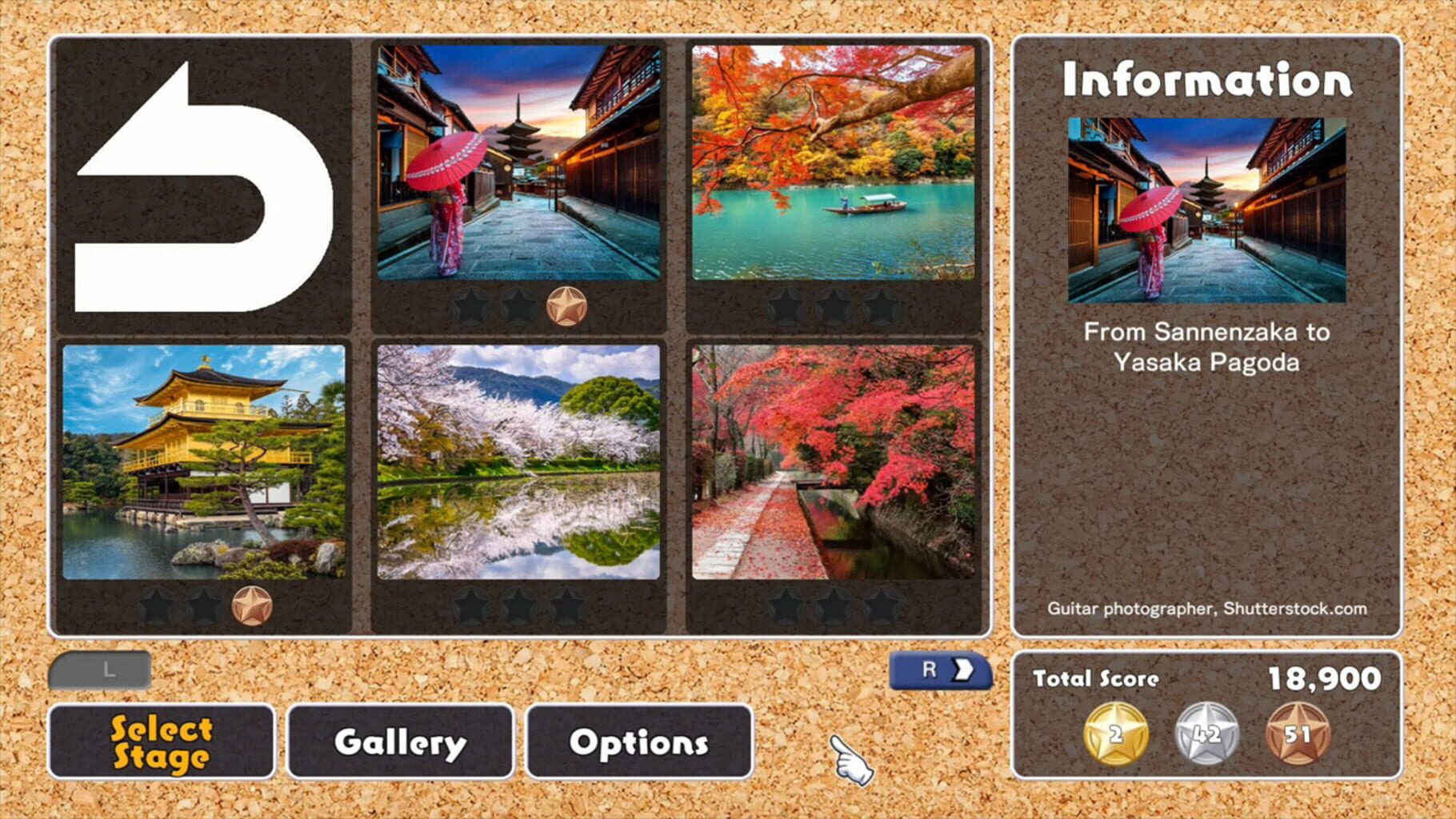 Jigsaw Masterpieces: Kyoto - Most Beautiful Places in Japan screenshot
