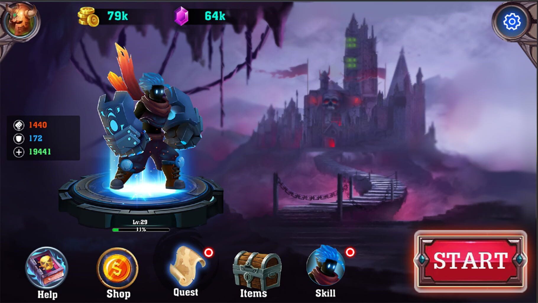 Hollow World: Dark Knight screenshot