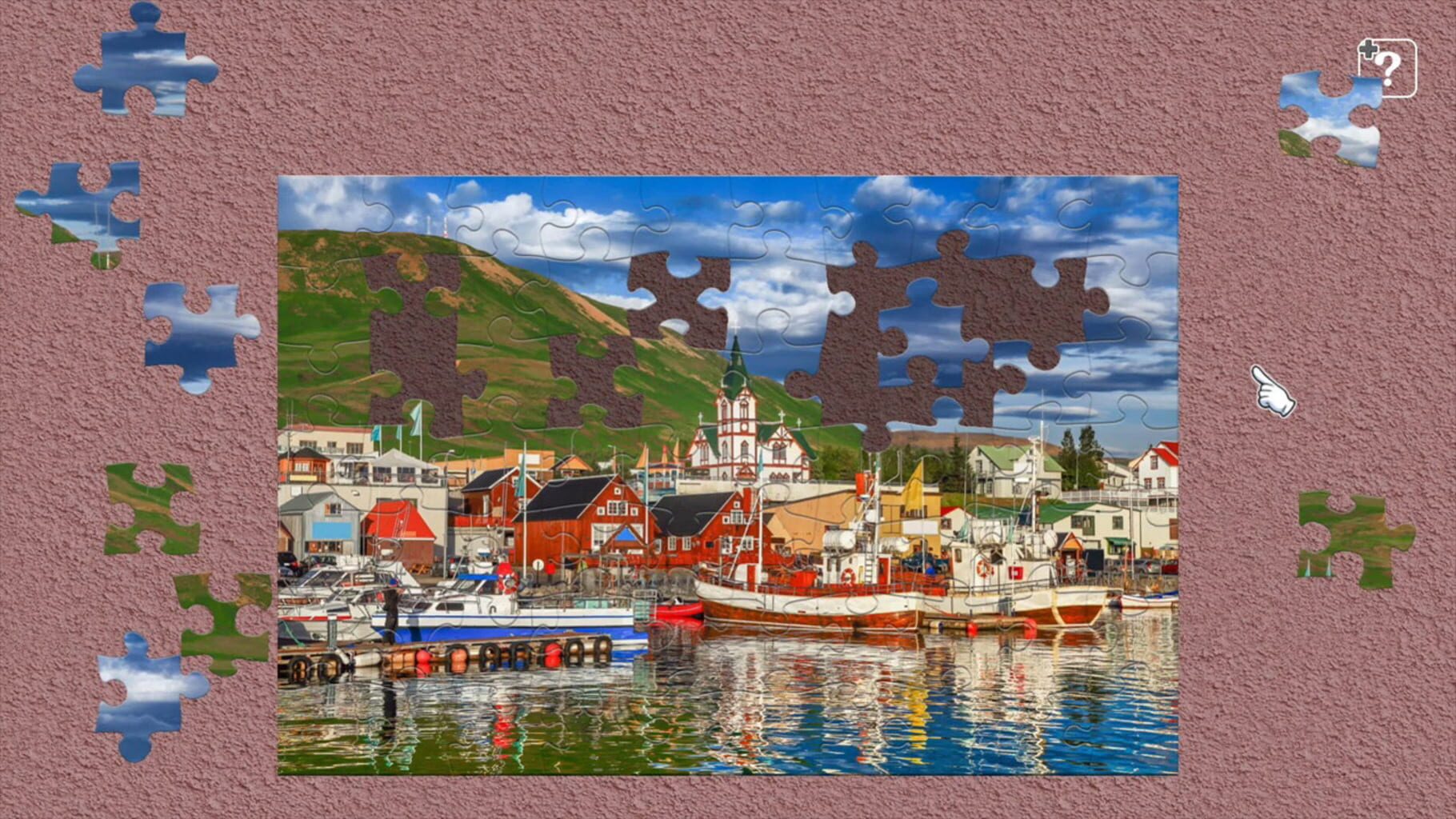 Jigsaw Masterpieces: Iceland - Most Beautiful Places in the World screenshot