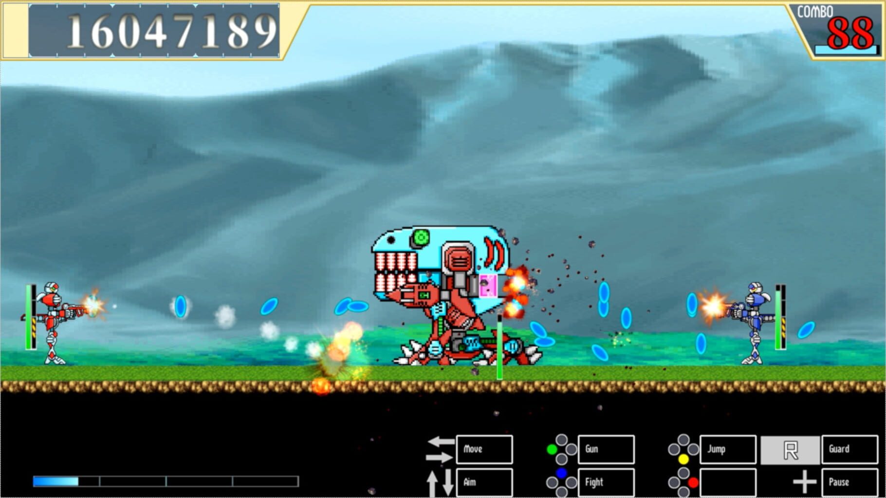 Pixel Game Maker Series BombMachine Gunzohg screenshot