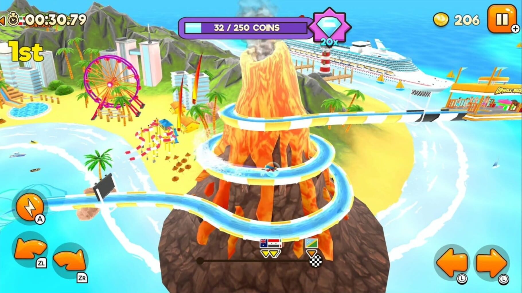 Uphill Rush Water Park Racing for Nintendo Switch | SwitchBuddy