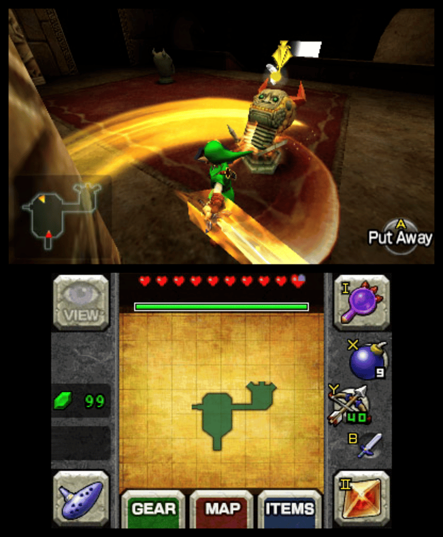 The Legend of Zelda: Ocarina of Time 3D screenshot