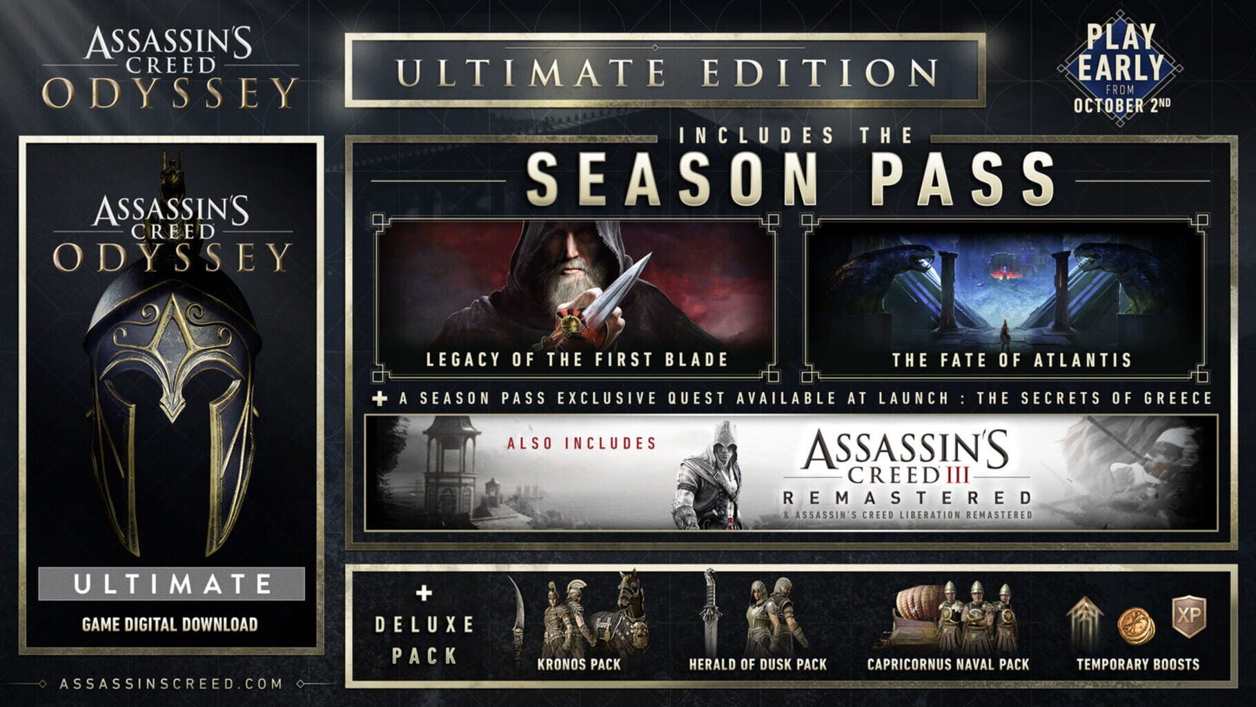 Captura de pantalla - Assassin's Creed: Odyssey - Ultimate Edition
