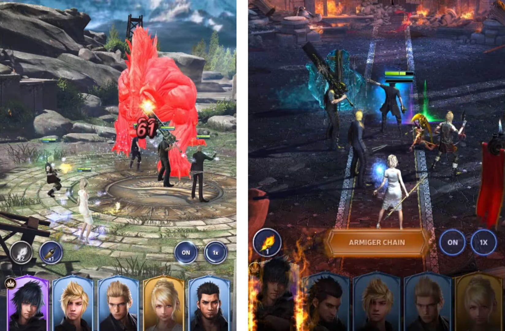 Captura de pantalla - Final Fantasy XV: War for Eos