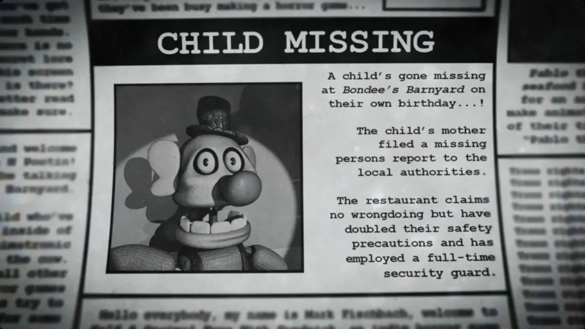 Bondee's Barnyard: Safety Violation