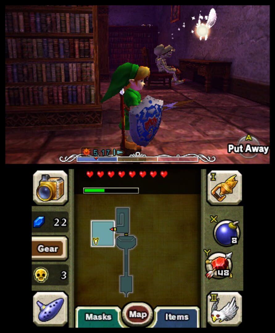 Captura de pantalla - The Legend of Zelda: Majora's Mask 3D