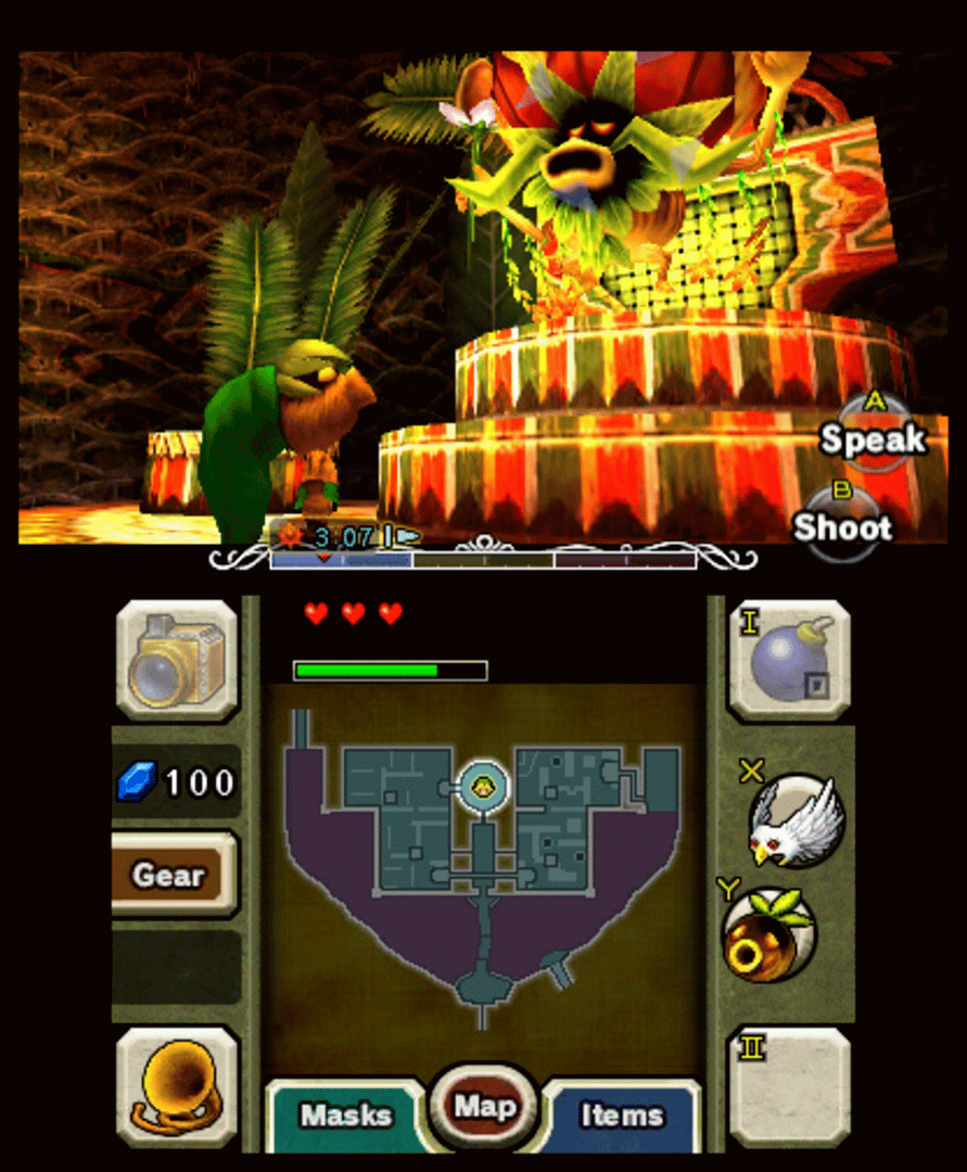 The Legend of Zelda: Majora's Mask 3D screenshot