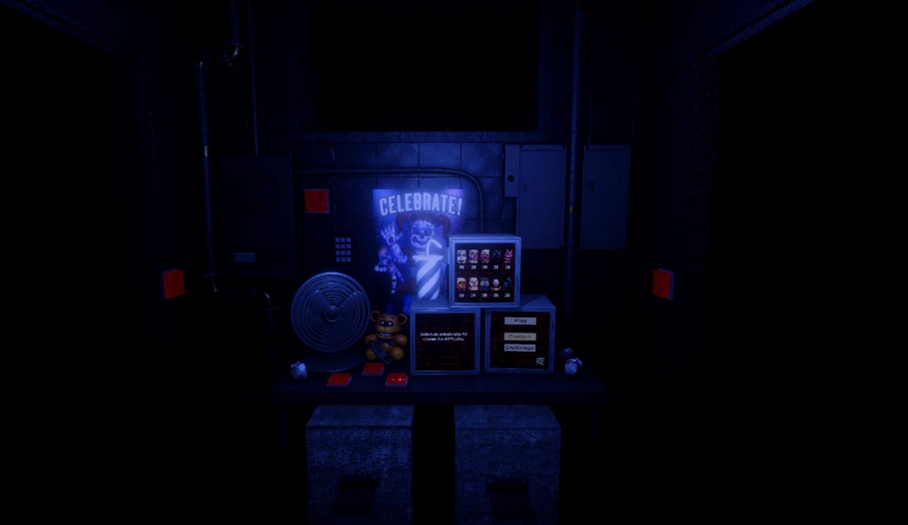 Captura de pantalla - Five Nights at Freddy's: Sister Location VR