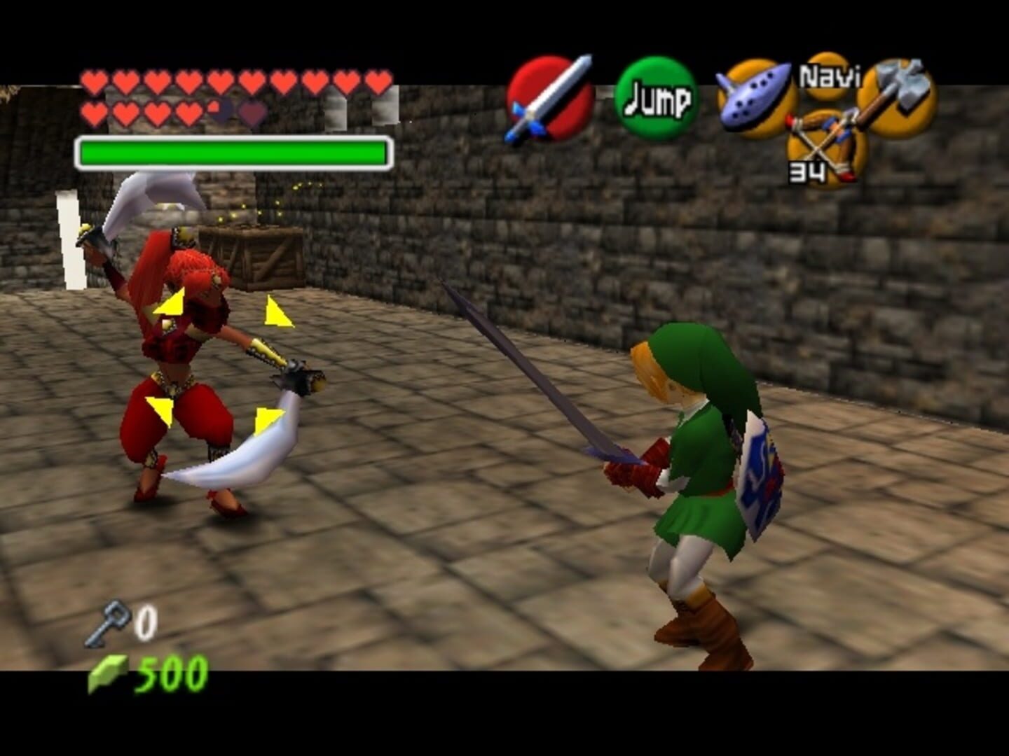 Captura de pantalla - The Legend of Zelda: Ocarina of Time - Master Quest